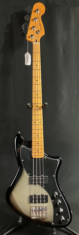 Fender Player Plus Active Meteora Bass 4-String Bass Guitar Silverburst w/ Gig Bag (322)