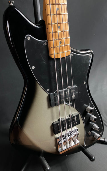 Fender Player Plus Active Meteora Bass 4-String Bass Guitar Silverburst w/ Gig Bag (322)