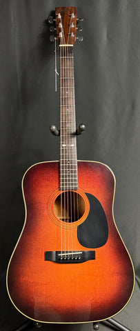 1980's Sigma DM-4S Dreadnought Acoustic Guitar Vintage Sunburst w/ Case
