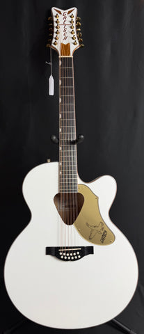Gretsch G5022CWFE-12 Rancher Falcon 12-String Acoustic-Electric Guitar Gloss White
