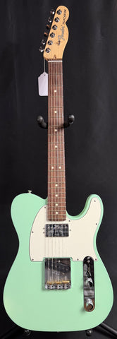 Fender American Performer Telecaster Hum Electric Guitar Satin Surf Green w/ Gig Bag