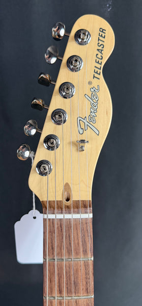 Fender American Performer Telecaster Hum Electric Guitar Satin Surf Green w/ Gig Bag