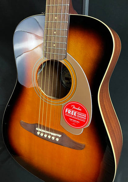 Fender Malibu Player Concert Acoustic-Electric Guitar Vintage Sunburst Finish (375)
