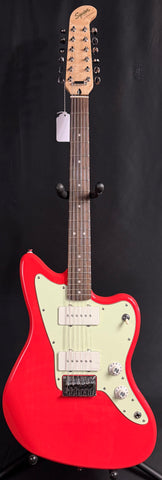 Squier FSR Paranormal Jazzmaster XII 12-String Electric Guitar Fiesta Red (958)