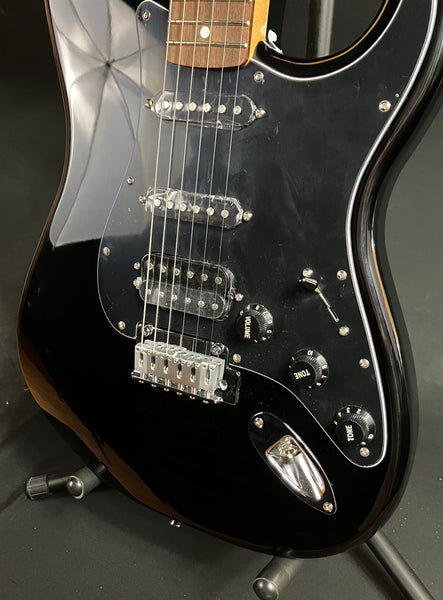 Fender Standard Stratocaster HSS Electric Guitar Gloss Black FInish