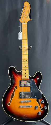 Squier Classic Vibe Starcaster Semi-Hollow Body Electric Guitar 3-Tone Sunburst Finish