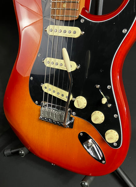 Fender Player Plus Stratocaster Electric Guitar Sienna Sunburst Finish w/ Gig Bag