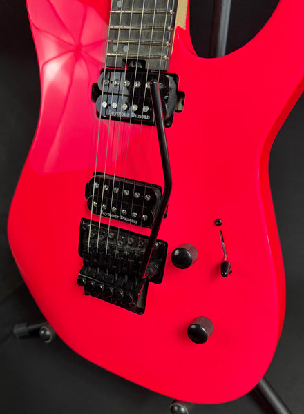 Jackson Pro Series Dinky DK2 Electric Guitar Neon Pink Finish