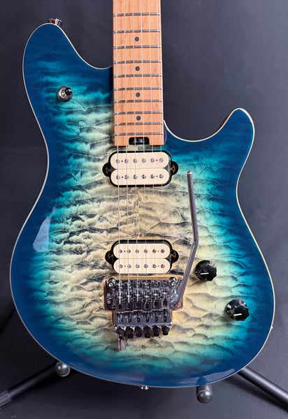 EVH Wolfgang Special QM Electric Guitar Indigo Burst Finish