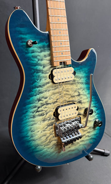 EVH Wolfgang Special QM Electric Guitar Indigo Burst Finish