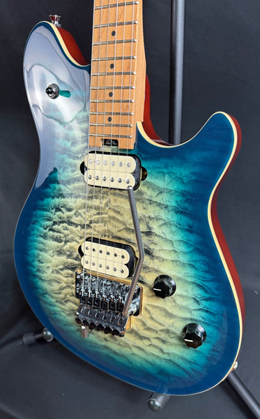 EVH Wolfgang Special QM Electric Guitar Indigo Burst Finish