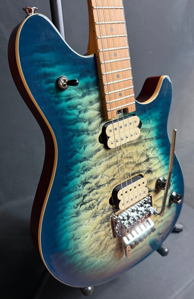 EVH Wolfgang Special QM Electric Guitar Indigo Burst Finish