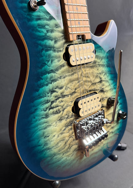 EVH Wolfgang Special QM Electric Guitar Indigo Burst Finish
