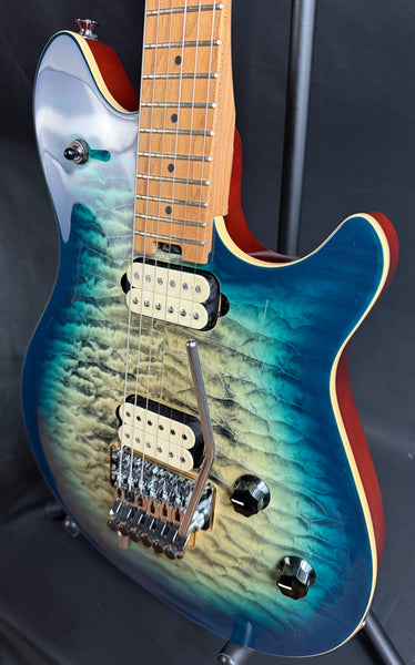 EVH Wolfgang Special QM Electric Guitar Indigo Burst Finish