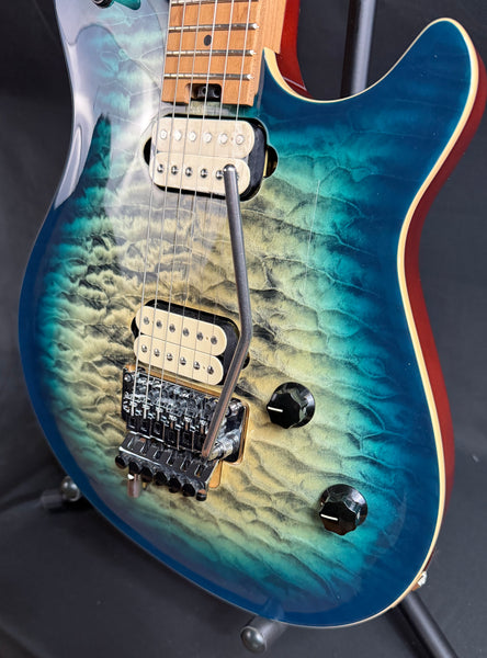 EVH Wolfgang Special QM Electric Guitar Indigo Burst Finish