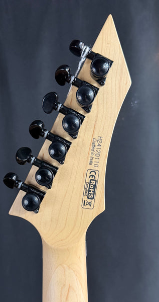 B.C. Rich Gunslinger Retro II Electric Guitar Red Crackle Finish