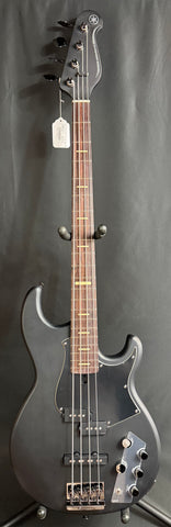 Yamaha BB734A Broad Bass 4-String Bass Guitar Translucent Matte Black w/ Gig Bag (281)