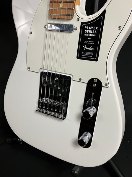 Fender Player Telecaster Electric Guitar Polar White Finish (524)