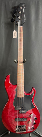 Yamaha BB734A Broad Bass 4-String Bass Guitar Fired Red Finish w/ Gig Bag (069)
