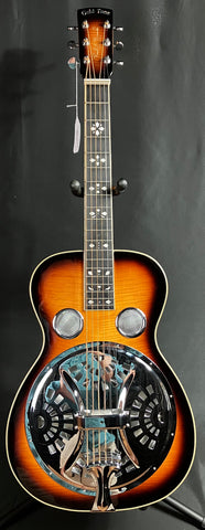 Gold Tone PBS-D Paul Beard Signature Deluxe Square Neck Resonator Guitar Tobacco Sunburst w/ Case