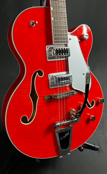 Gretsch G5427TFM Electromatic Hollowbody Electric Guitar Flamed Orange Stain Finish