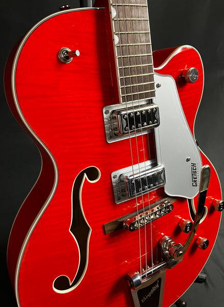 Gretsch G5427TFM Electromatic Hollowbody Electric Guitar Flamed Orange Stain Finish