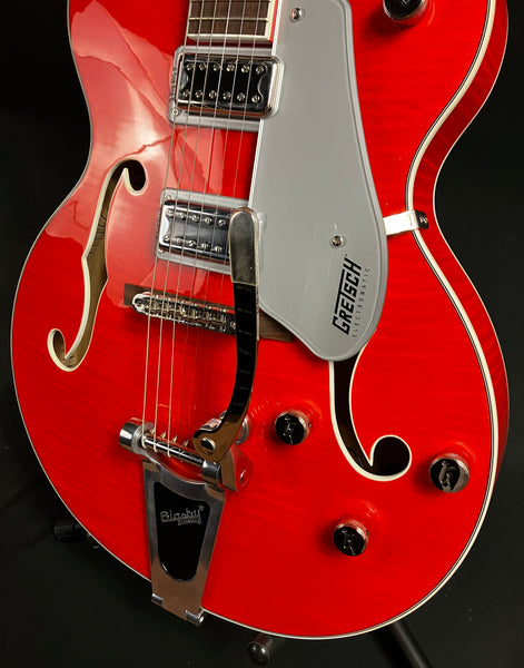 Gretsch G5427TFM Electromatic Hollowbody Electric Guitar Flamed Orange Stain Finish