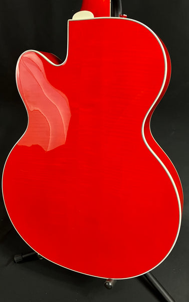 Gretsch G5427TFM Electromatic Hollowbody Electric Guitar Flamed Orange Stain Finish