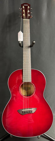 Yamaha CSF1MCRB Parlor Acoustic-Electric Guitar Crimson Red Burst