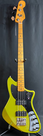 Fender American Ultra II Meteora Bass 4-String Bass Guitar Solar Flare Finish w/ OHSC
