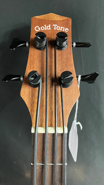 Gold Tone M-Bass25 25-MicroBass Acoustic-Electric Bass Guitar w/ Gig Bag