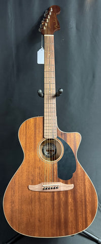 Fender Newporter Special Mahogany Grand Auditorium Acoustic-Electric Guitar w/ Gig Bag (079)