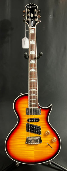 Epiphone Nighthawk Custom Reissue Electric Guitar Vintage Sunburst w/ OHSC