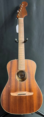 Fender Malibu Special Mahogany Concert Acoustic-Electric Guitar w/ Gig Bag (765)