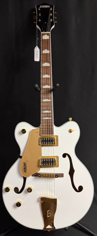 Gretsch G5422GLH Left-Handed Hollow Body Electric Guitar Snow Crest White