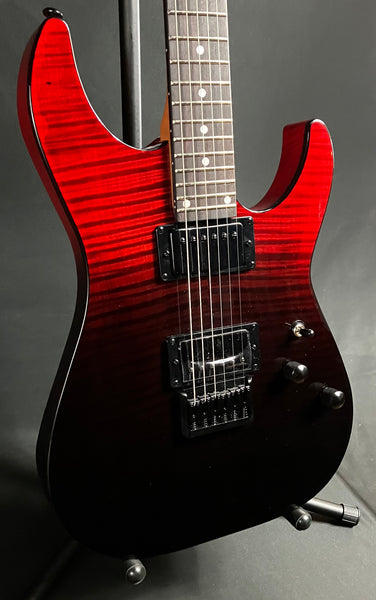 Schecter C-1 Standard Electric Guitar Flamed Blood Burst Finish