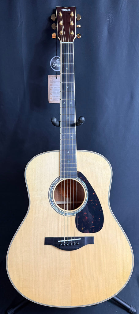 Yamaha LL16M Mahogany Dreadnought Acoustic-Electric Guitar Natural w/ Case (568)