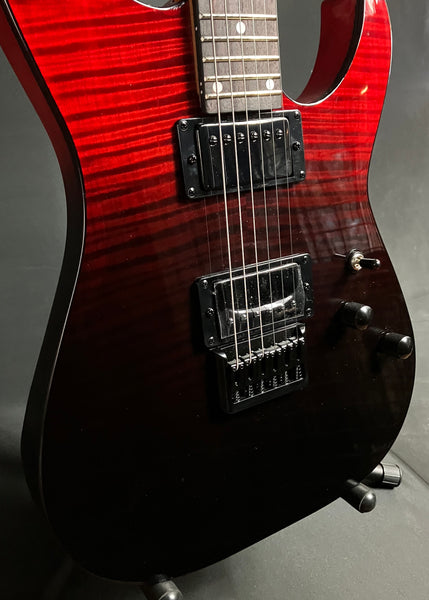 Schecter C-1 Standard Electric Guitar Flamed Blood Burst Finish