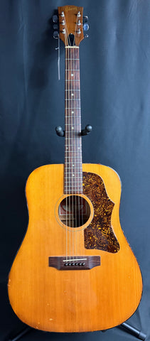 Vintage 1970's Gibson J-40 Dreadnought Acoustic Guitar Natural w/ Case