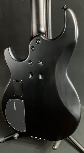 Yamaha BB734A Broad Bass 4-String Bass Guitar Translucent Matte Black w/ Gig Bag (130)