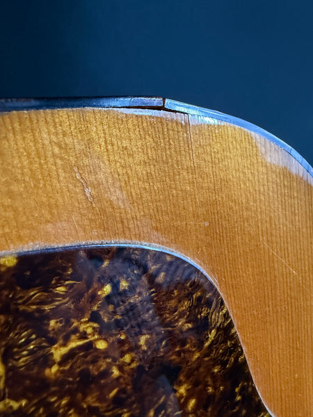 Vintage 1970's Gibson J-40 Dreadnought Acoustic Guitar Natural w/ Case