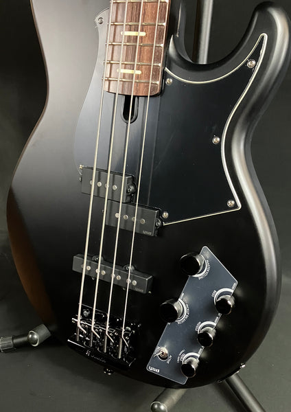 Yamaha BB734A Broad Bass 4-String Bass Guitar Translucent Matte Black w/ Gig Bag (033)