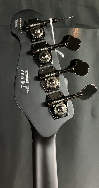 Yamaha BB734A Broad Bass 4-String Bass Guitar Translucent Matte Black w/ Gig Bag (033)