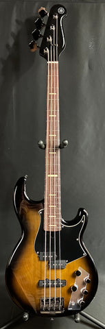 Yamaha BB734A Broad Bass 4-String Bass Guitar Dark Coffee Sunburst w/ Gig Bag (032)