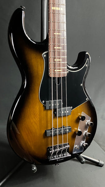 Yamaha BB734A Broad Bass 4-String Bass Guitar Dark Coffee Sunburst w/ Gig Bag (032)