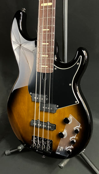 Yamaha BB734A Broad Bass 4-String Bass Guitar Dark Coffee Sunburst w/ Gig Bag (032)