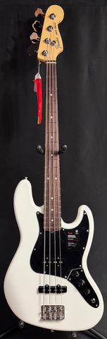 Fender American Performer Jazz Bass 4-String Bass Guitar Arctic White w/ Gig Bag