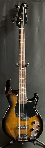 Yamaha BB734A Broad Bass 4-String Bass Guitar Dark Coffee Sunburst w/ Gig Bag (069)