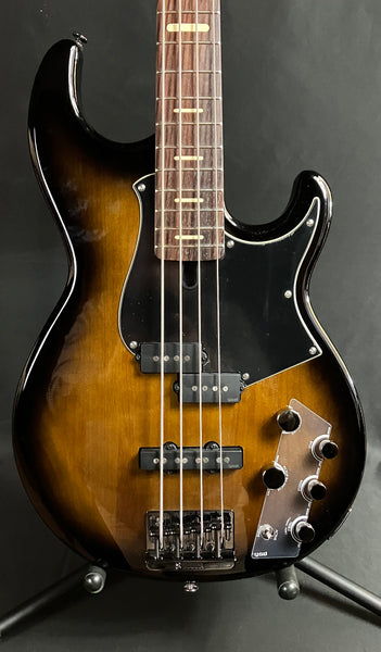 Yamaha BB734A Broad Bass 4-String Bass Guitar Dark Coffee Sunburst w/ Gig Bag (069)