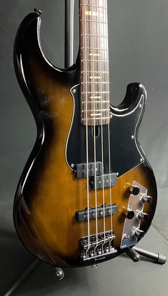 Yamaha BB734A Broad Bass 4-String Bass Guitar Dark Coffee Sunburst w/ Gig Bag (069)